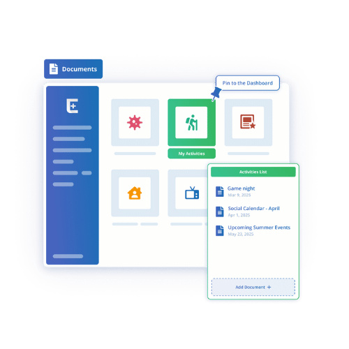 Manage documents in one place, secure and current.