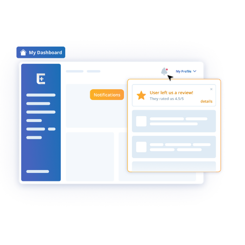 Evoke Health customers get more kudos and reviews because of the family portal.